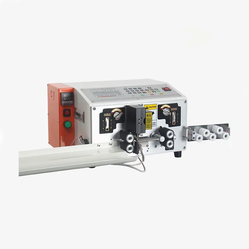 Nylon Braiding Cable Cutting And Stripping Machine, Heating Stripping Machine Nailonpunontakaapelien leikkaus- ja poistokone, lämmityskuoriskone