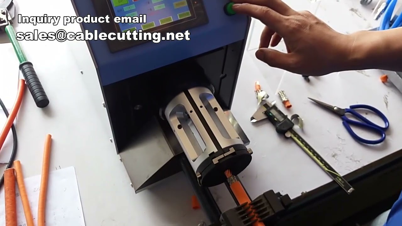 Automatic Cable Cutting Stripping Machine,Auto Wire Stripping Machine,Coaxial Cable Stripping Machin