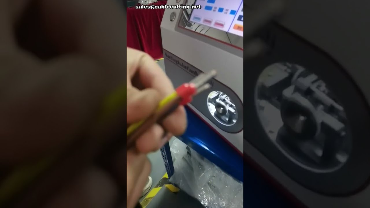 Tube Pre Insulated Terminal Crimping Machine 4mm² Wire Crimping Demo, 0 .5-4mm² Shared #factory