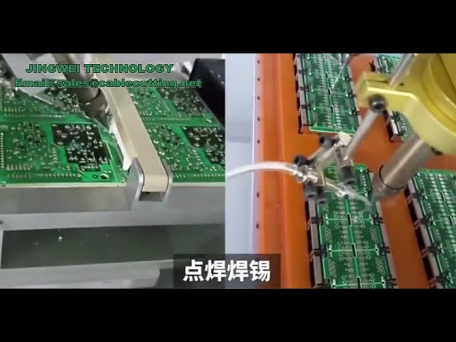 Fully Automatic PCB Soldering Machine with Spot Welding and Auto-Feeding