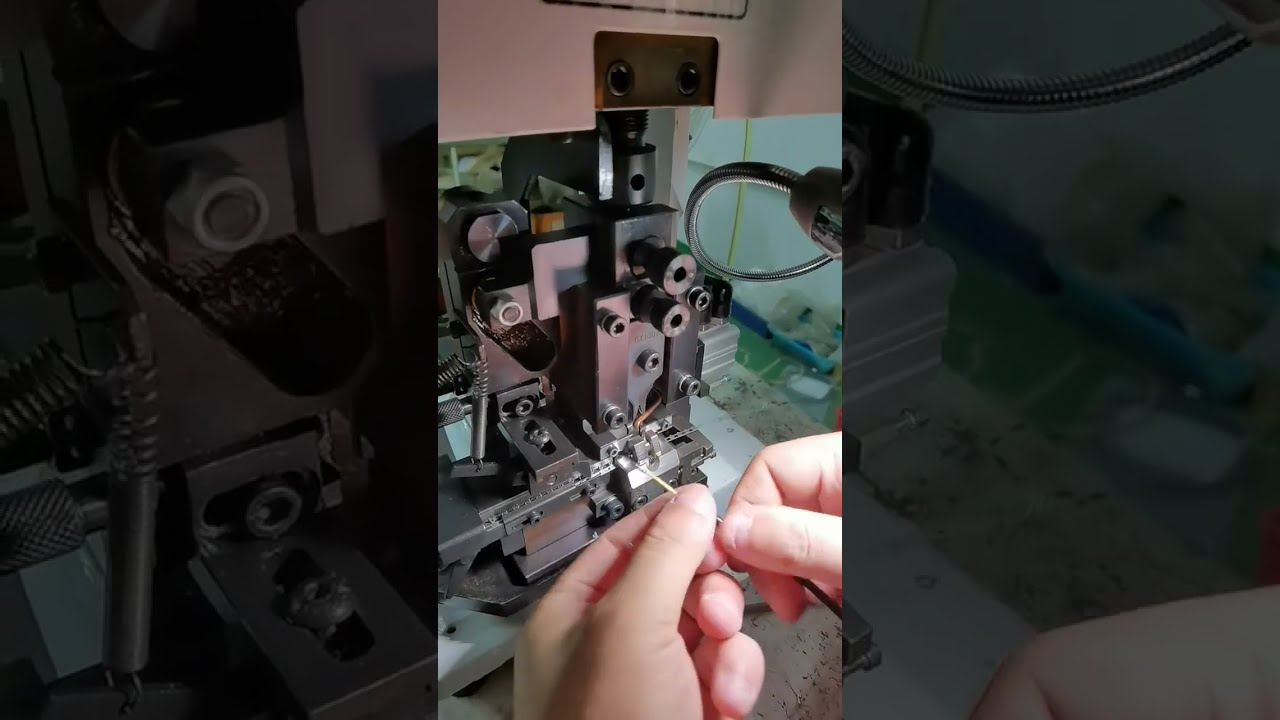 Horizontal Touch Screen Wire Stripping and Crimping Machine - Factory Automation Equipment