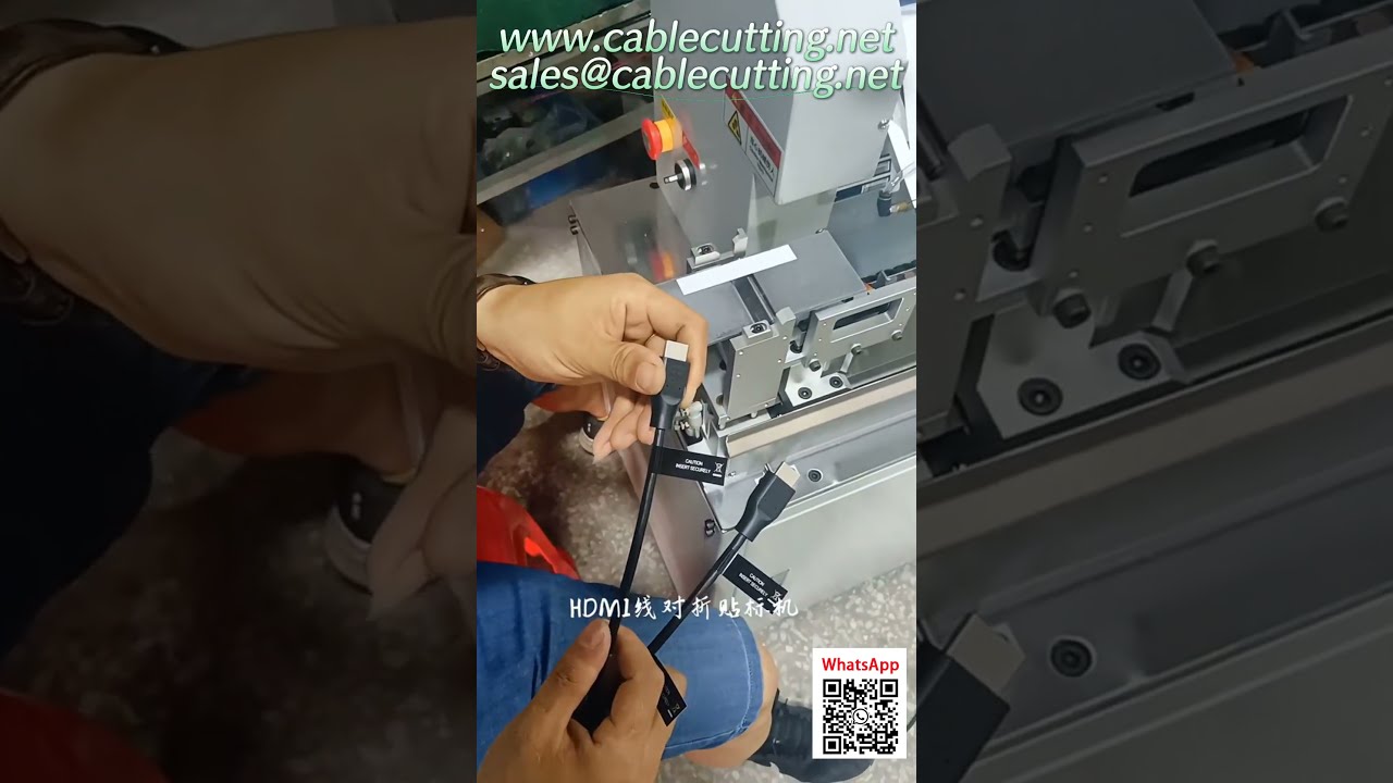 Automatic Wire Cutting and Stripping Machine WPM-85-40 with P-X-2 Controller and 120L Feeder