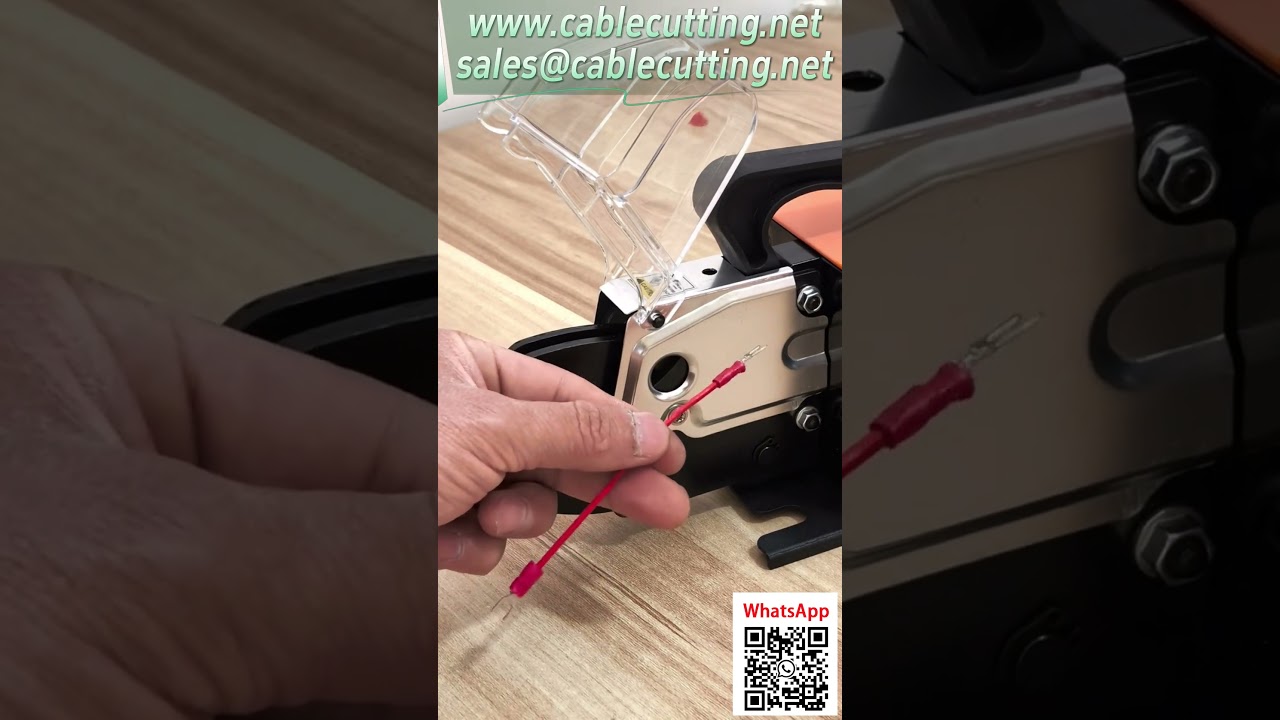 AM-10 Automatic Crimping Tool for 0.25-16mm² Wires | Factory Automation