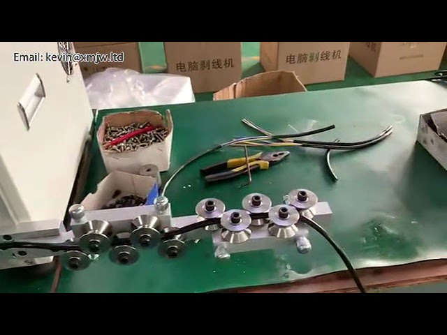 High quality BORX wire stripping machine automatic copper core PVC insulated peeling machine