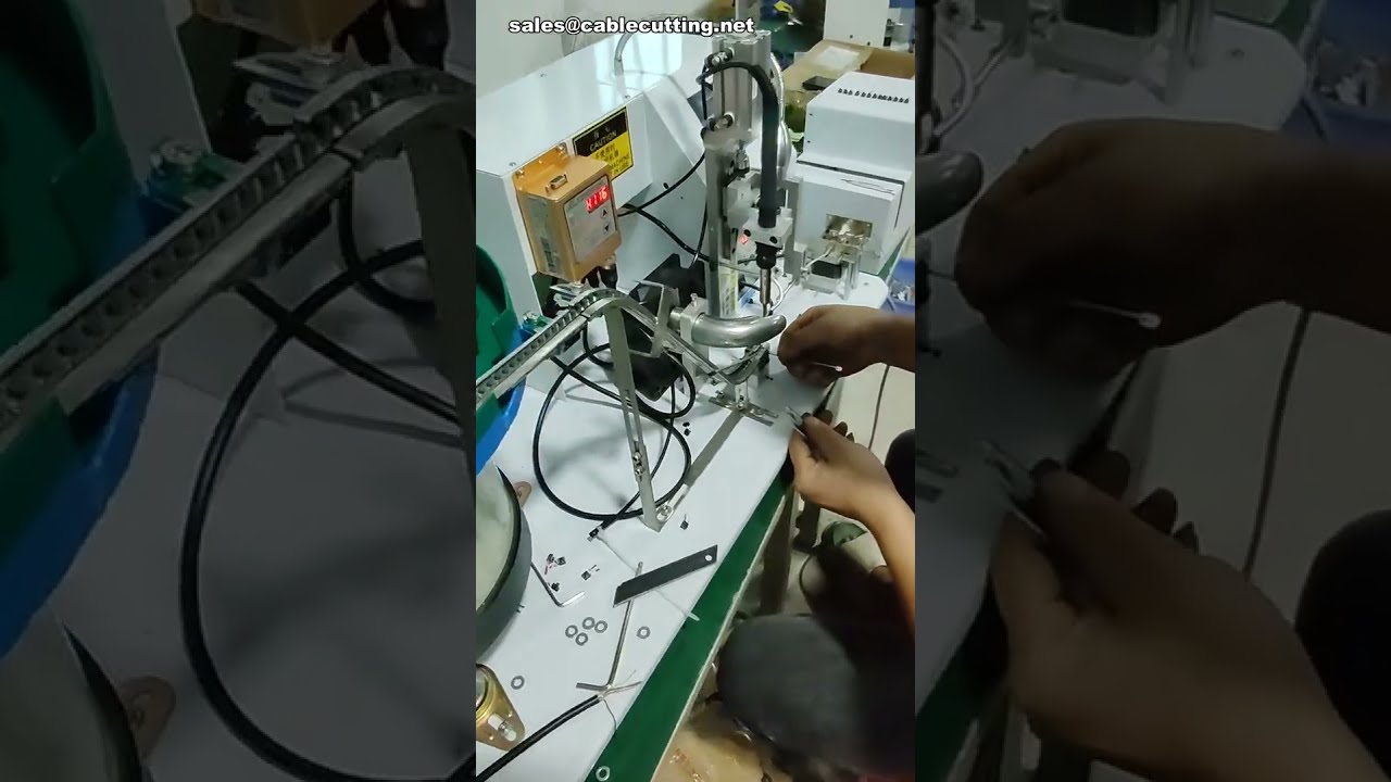 Vibratory Feeder Semi Automatic Soldering Machine Multi Product Applicability #factory #machine