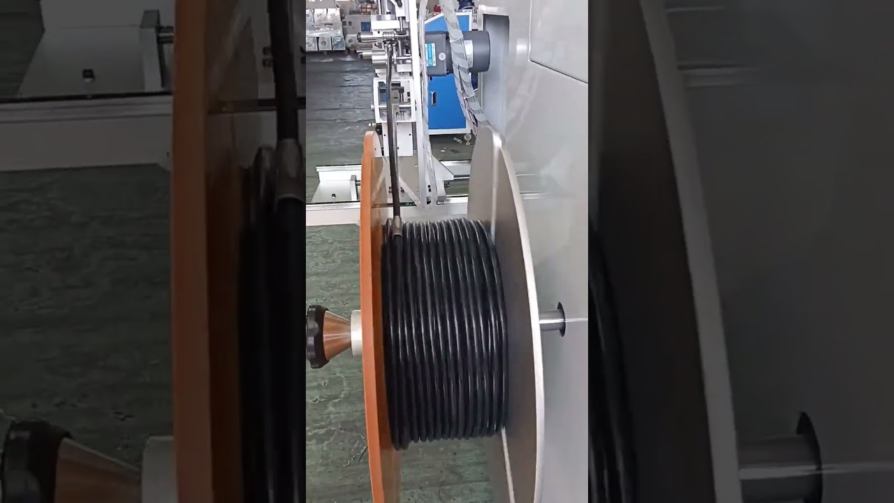 Lattialla seisova automaattinen mittarilaskenta-, läpivienti-, leikkaus- ja lankakelauskone 50 kg kapasiteetti