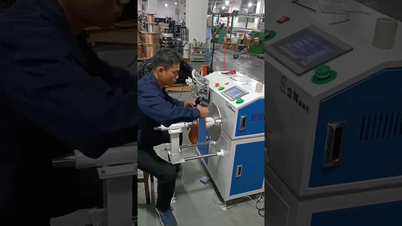 Floor Standing Metering Wire Winder Accurate & Neat Coiling in Customers Factory, Easy to Unwin