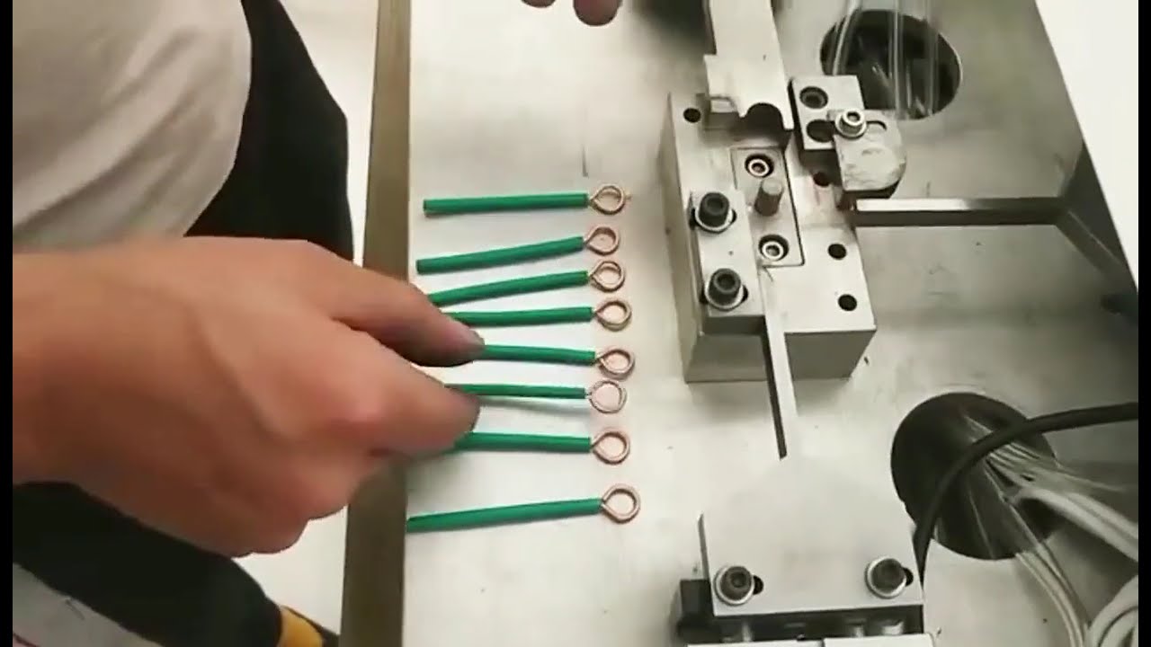 Automatic Wire Coiling Machine | Industrial Equipment Real Shot Video