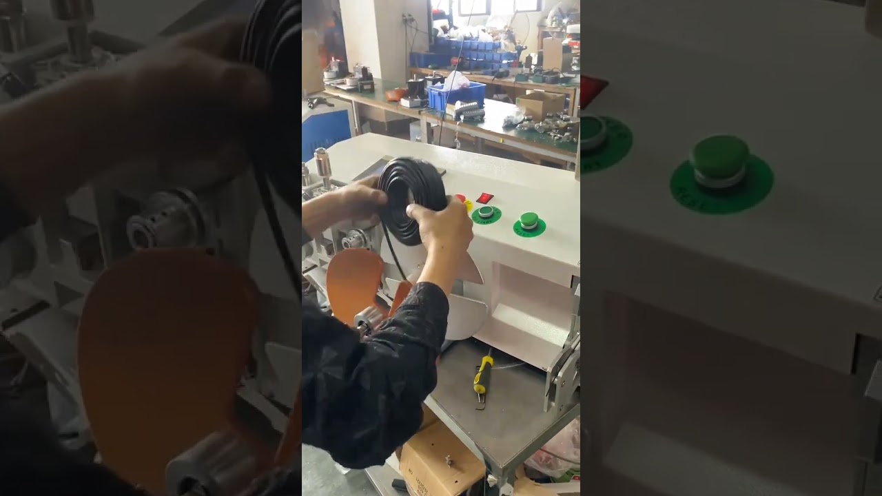 Automatic Wire Meter Counting, Traversing, Cutting, Winding & Tying Machine