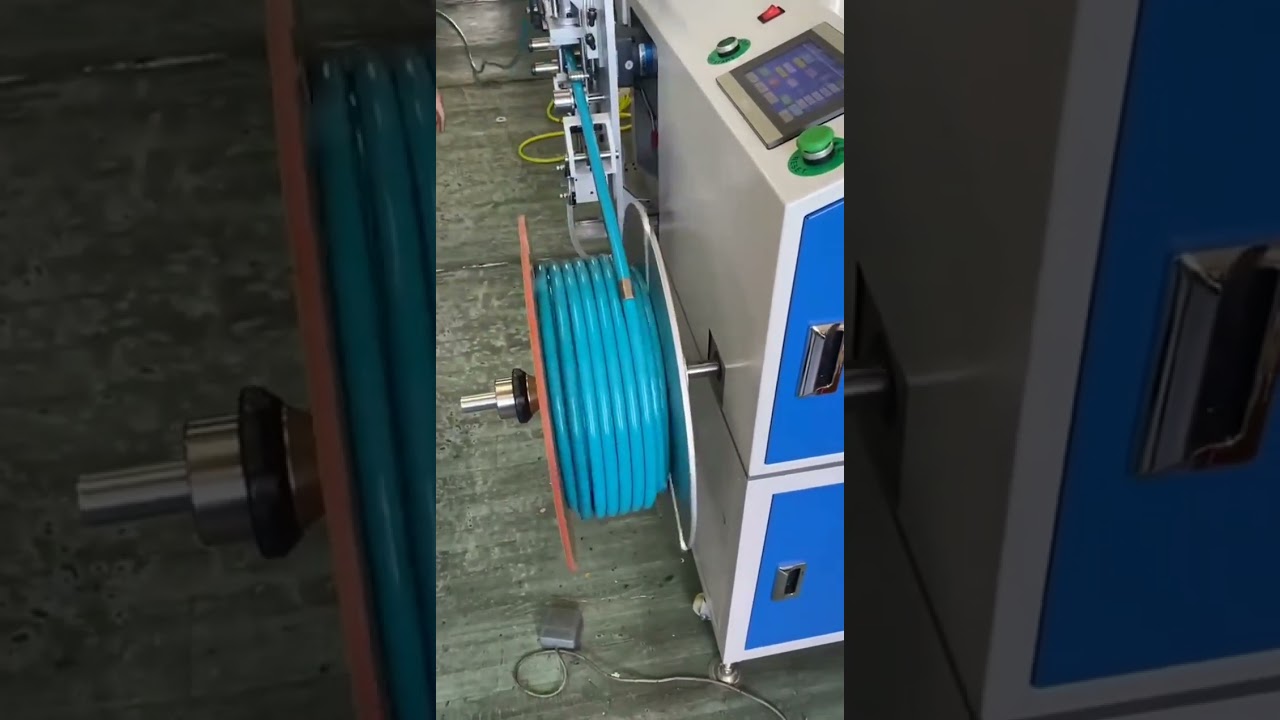Automaattinen mittalaskenta, lajittelu, leikkaus, putkenkelaus ja kelaaminen yhdessä koneessa 1mm-16mm