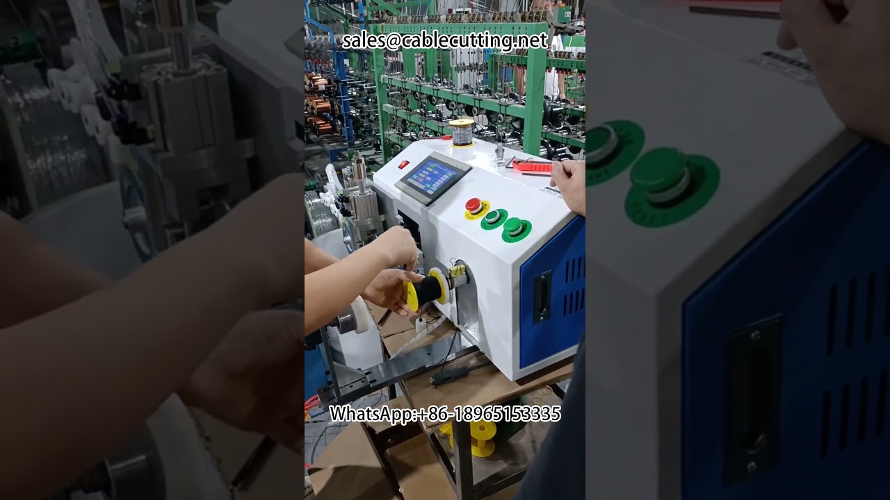 Automatic Meter Counting Array Winding Machine | Wire Winding & Harness Processing