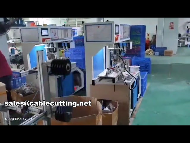 wire stripping cutting coiling binding machine WPM-SCCB