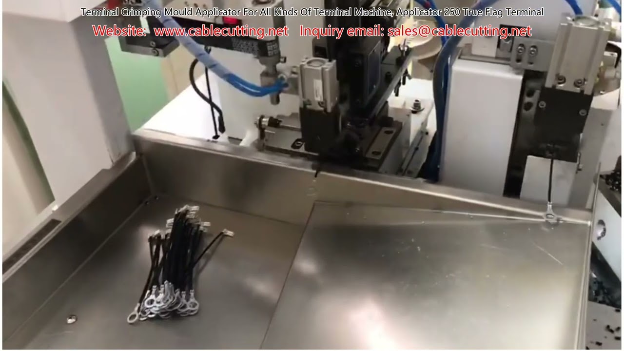 Terminal Crimping Mould Applicator For All Kinds Of Terminal Machine, Applicator 250 True Flag Termi