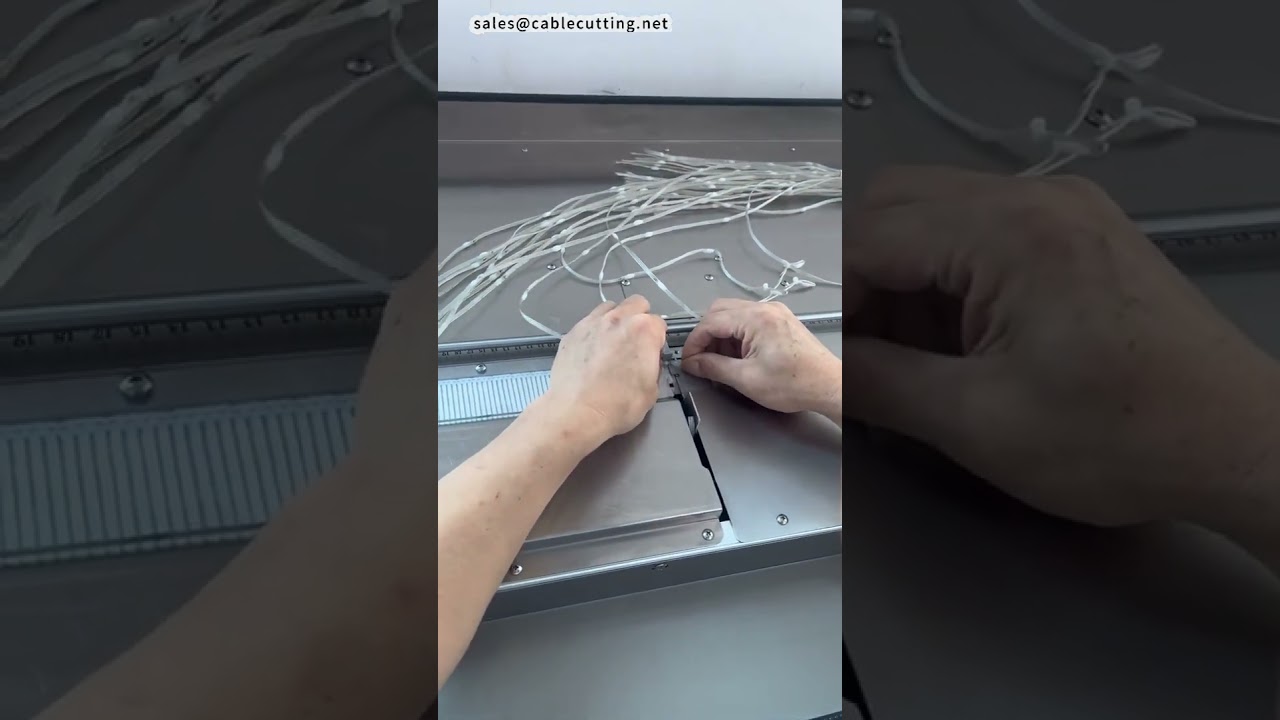 Nylon Cable Tie Machine Dedicated 2 5x60mm for Fairy Lights #machine #factory