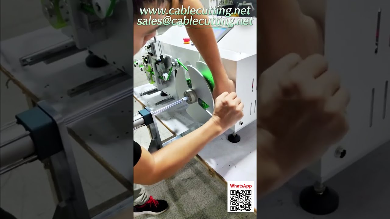 Automatic Cable Coiler and Spooler for Wire Harness Production