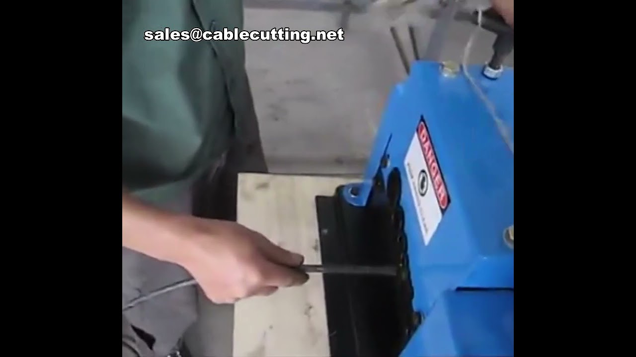 Cable Scrap Stripping Machine for Recycling Copper and Aluminum Wire Peel Process