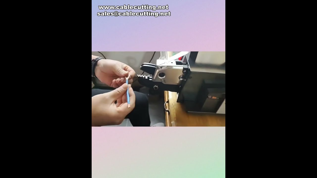 Pure Electric Terminal Wire Crimping Machine with Wire Stripping and Cutting