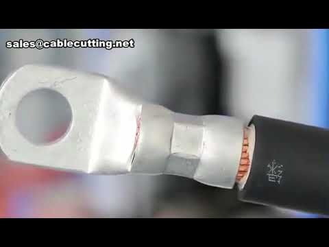 Wire Processing Machine with 8t Servo for Cable Terminal Connector Crimping