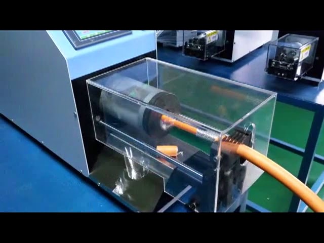 High-Precision Coaxial Cable Stripping Machine for Industrial Automation