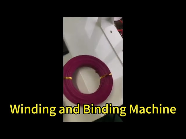 Industrial Wire Winding and Strapping Machine for Robust Cable Bundles and Secure Wire Assemblies