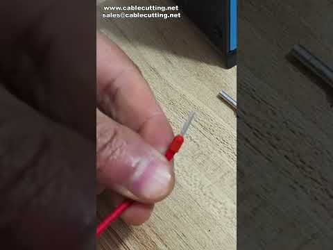 Pneumatic Crimping Machine for Flanged Tube Terminal Crimping Test