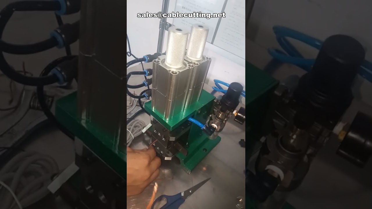 Vertical Wire Stripping Machine | Automatic Wire Peeling Equipment