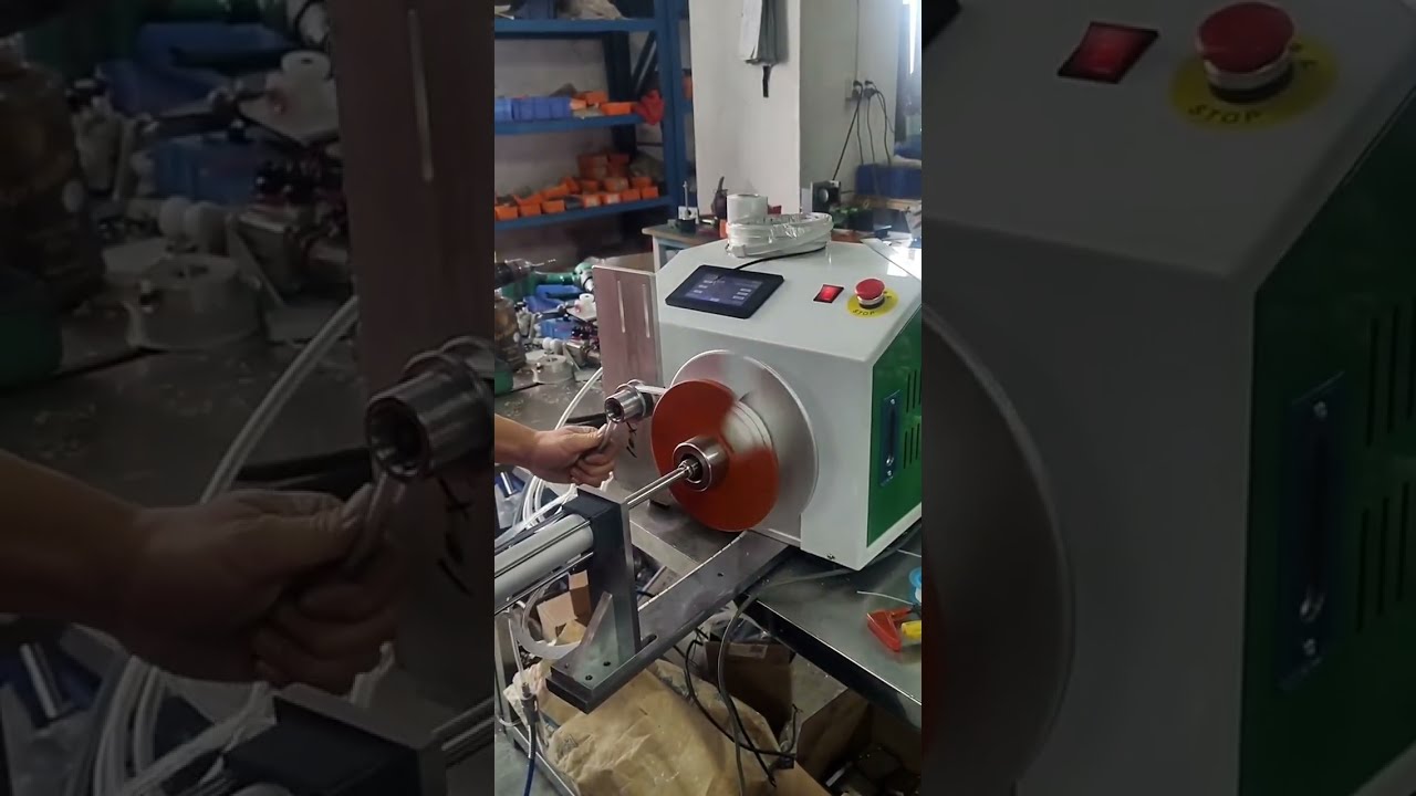 Automatic Sorting Coiling Machine for LED Strips #machine #factory